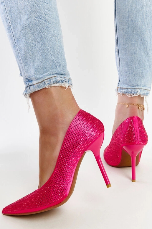 Yellow stilettos Angela