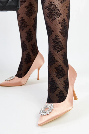 Beige high heel pumps Unos