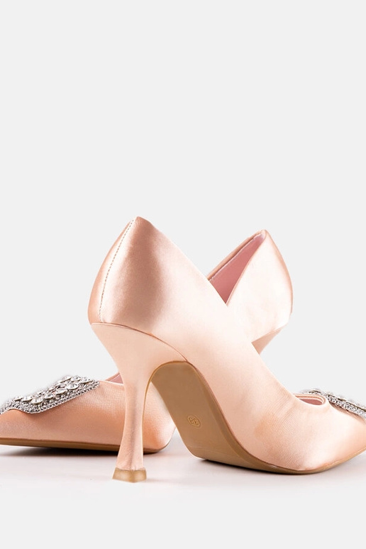 Beige high heel pumps Unos