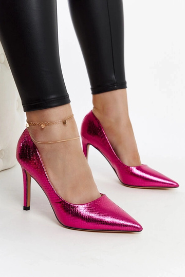 Black classic high heels...