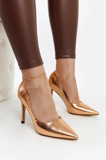 Black classic high heels...
