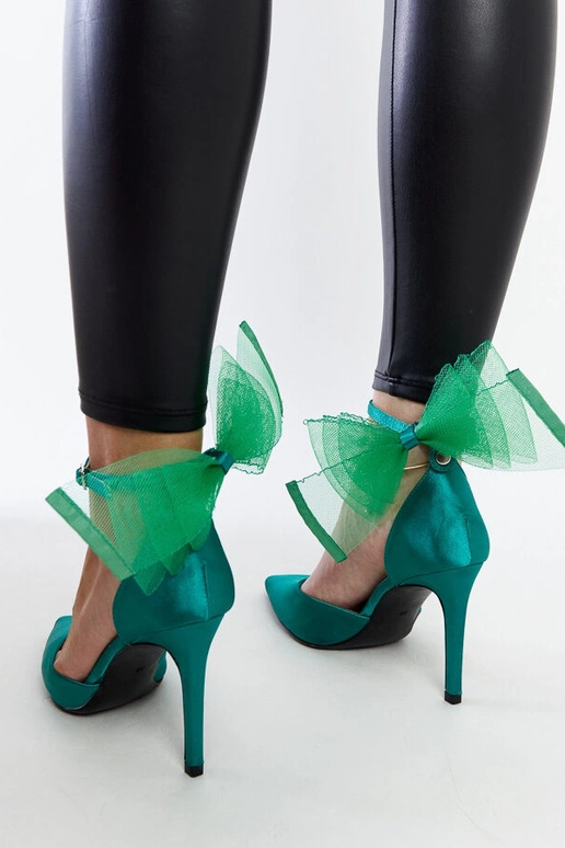 Yellow stilettos Angela