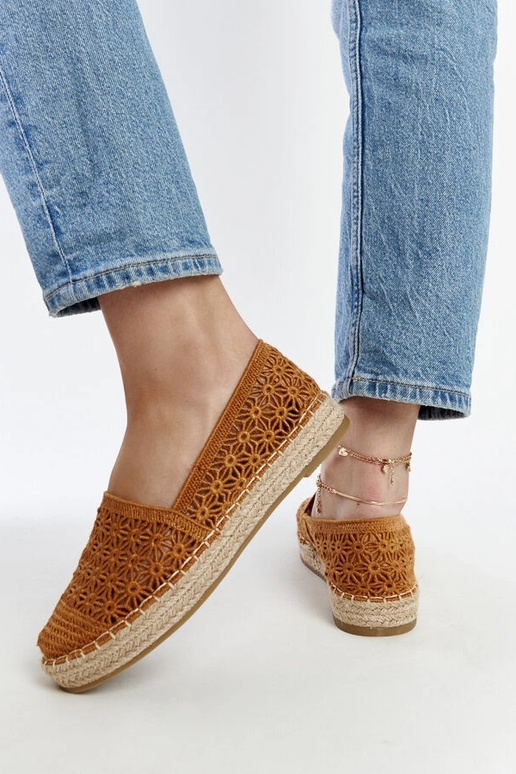 Women's red espadrilles Big Star...