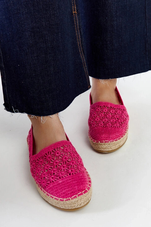 Women's red espadrilles Big Star...