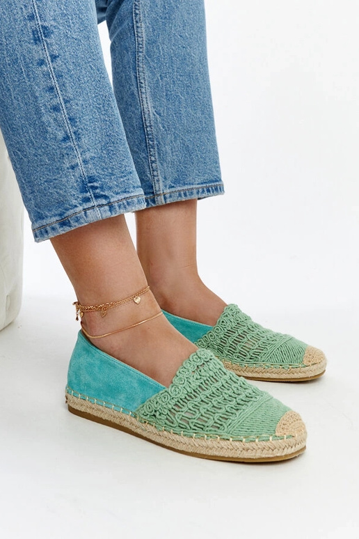 Women's red espadrilles Big Star...