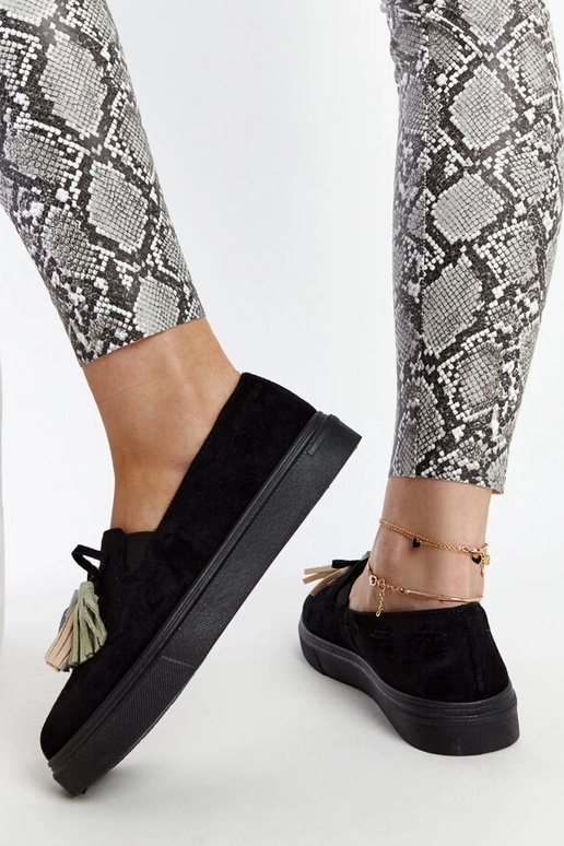 Beige loafers on high sole Anouk Beige loafers on high sole Anouk