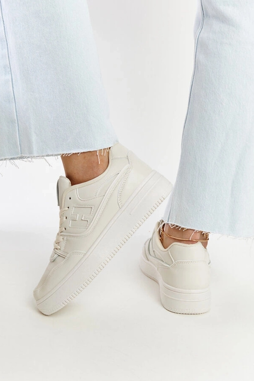 Beige Selma women's sneakers