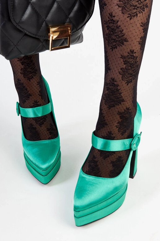 Beige high heels Thrower