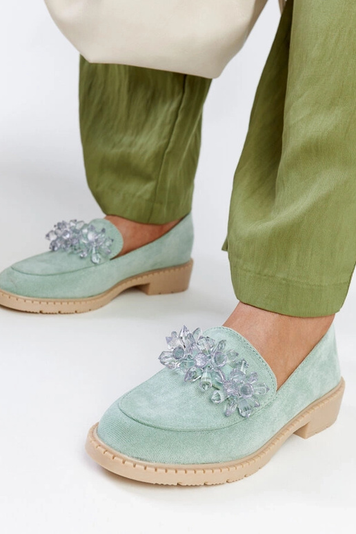 Silver loafers Ilana