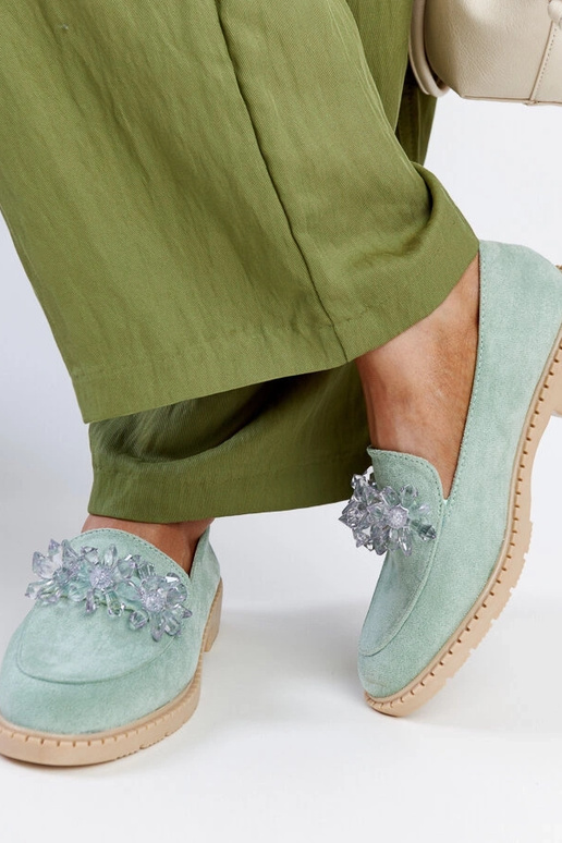 Silver loafers Ilana