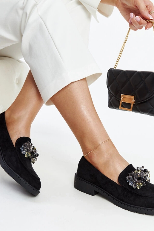 Silver loafers Ilana