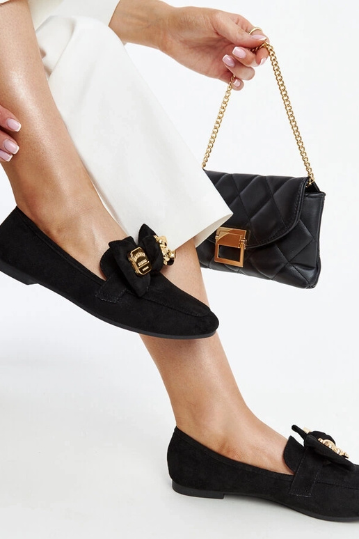 Silver loafers Ilana