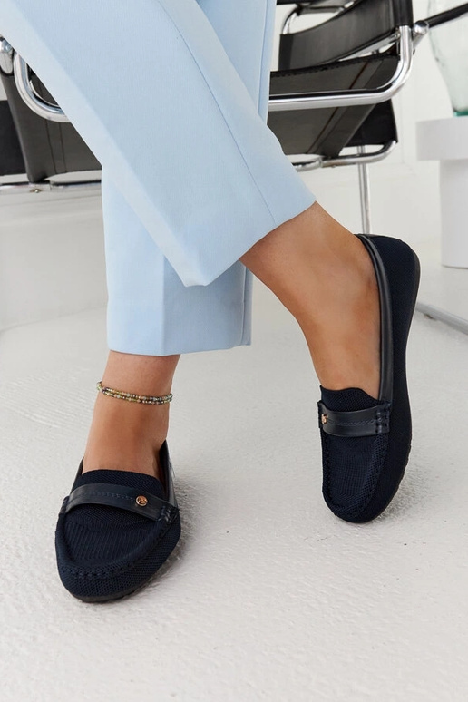 Silver loafers Ilana