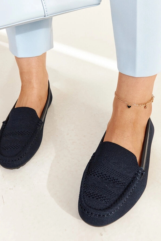 Silver loafers Ilana