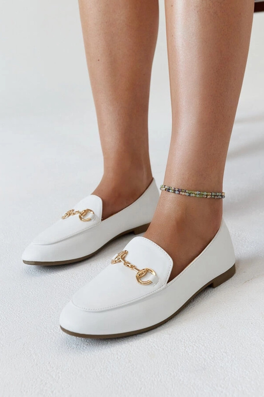 Silver loafers Ilana