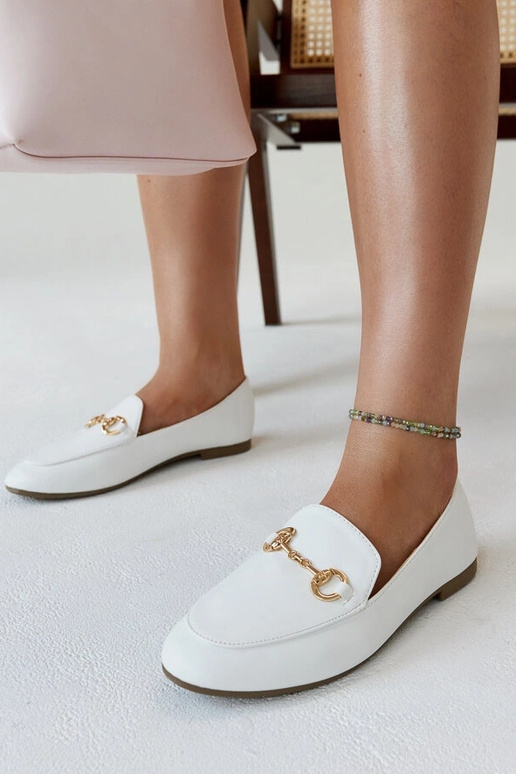 Silver loafers Ilana