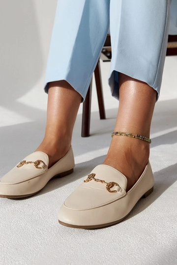 Silver loafers Ilana