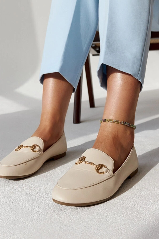 Silver loafers Ilana