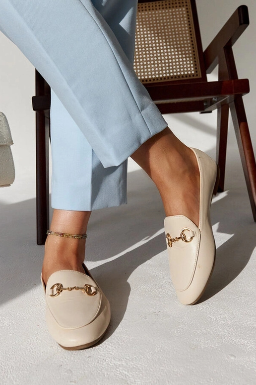 Silver loafers Ilana