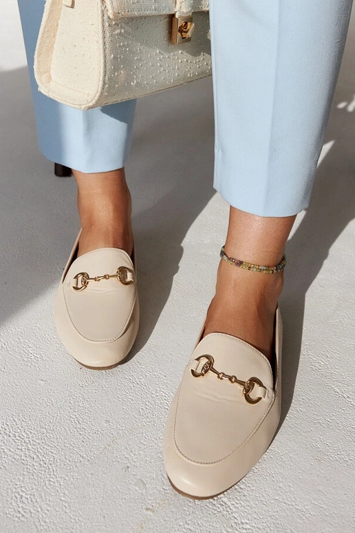 Silver loafers Ilana