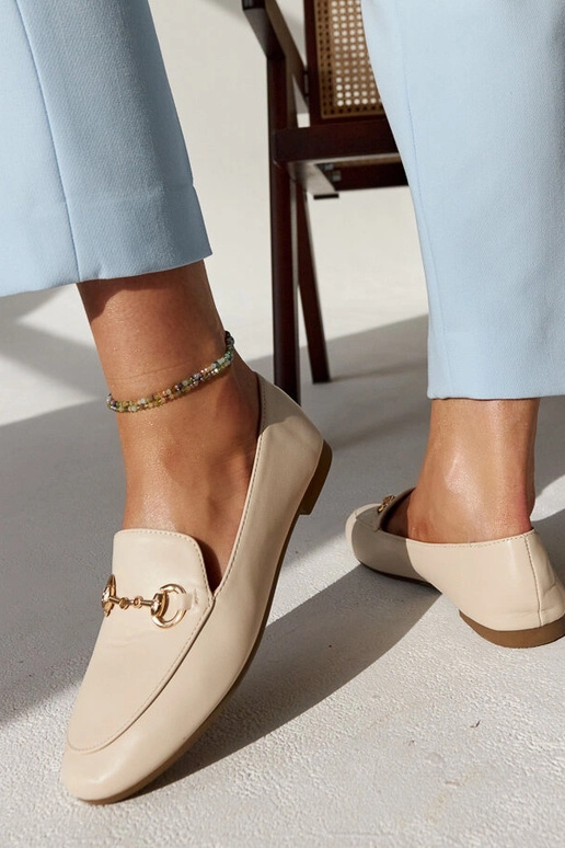 Silver loafers Ilana