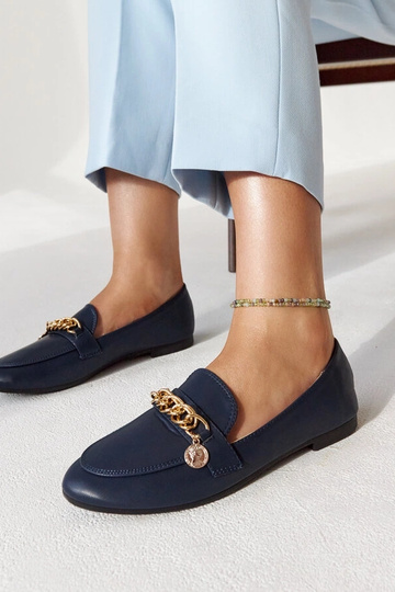 Silver loafers Ilana