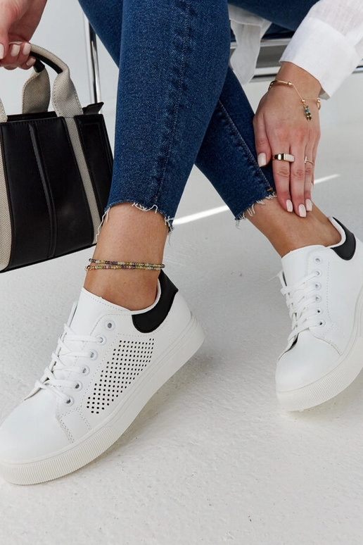 White trainers Justar