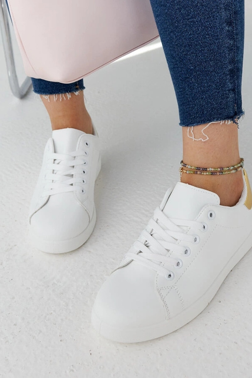 White trainers Justar