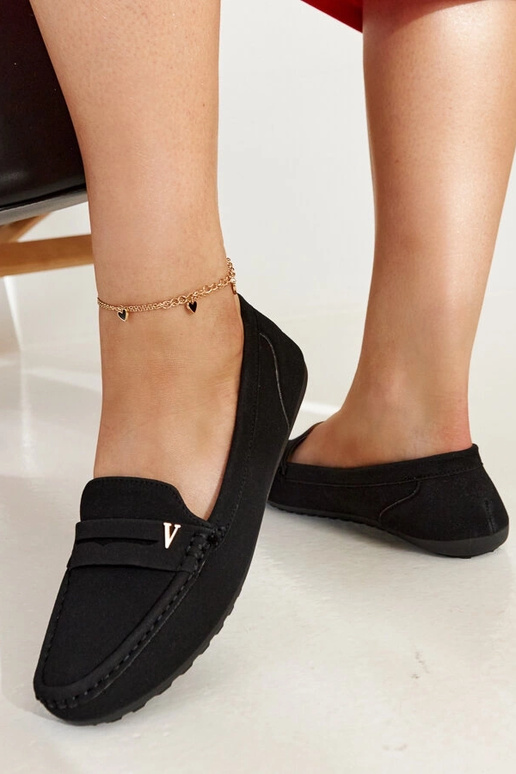 Silver loafers Ilana