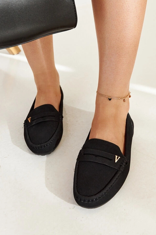 Silver loafers Ilana