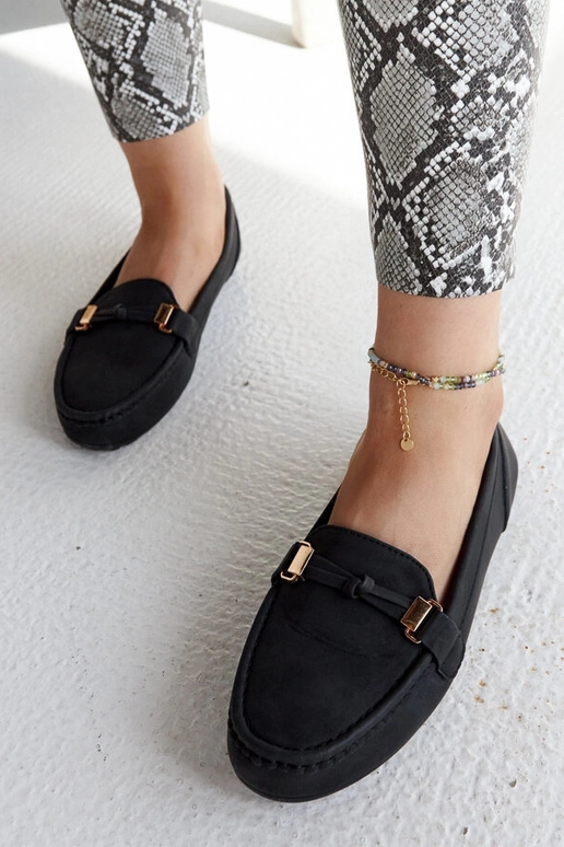 Silver loafers Ilana