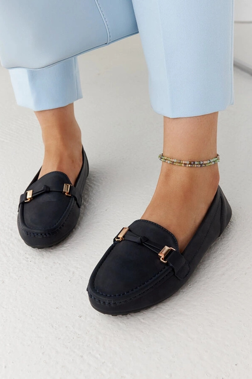 Silver loafers Ilana