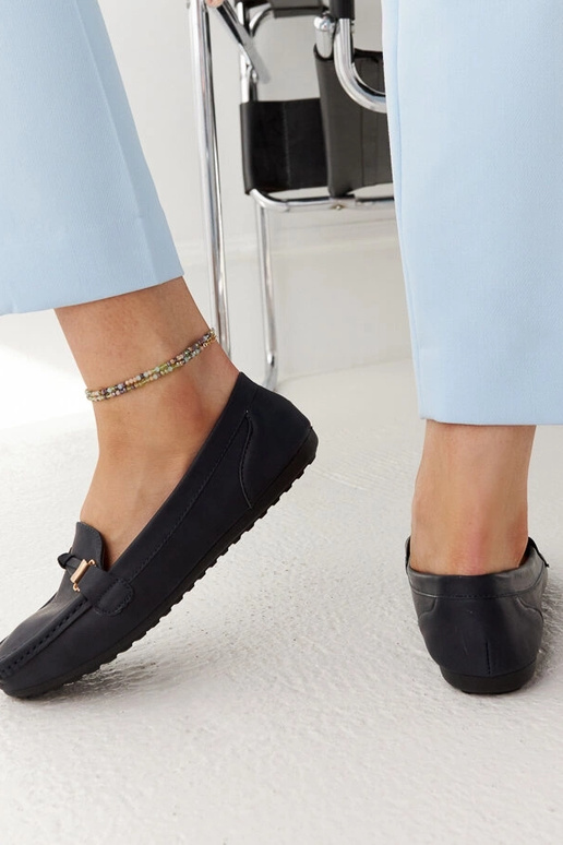 Silver loafers Ilana