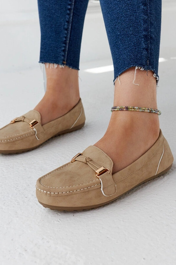 Silver loafers Ilana