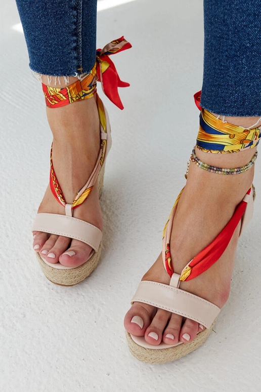 Yellow sandals Dolores