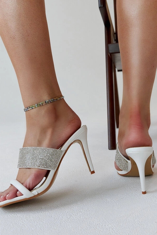 Black sandals on a block heel Millo