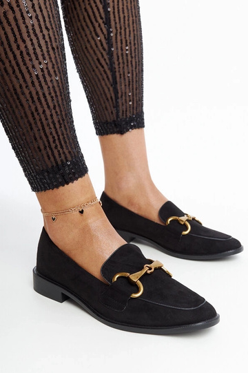 Silver loafers Ilana