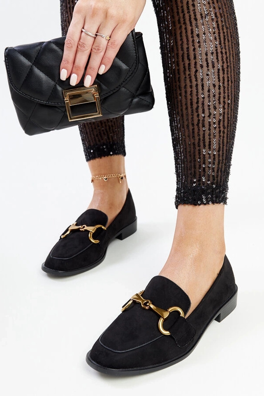 Silver loafers Ilana