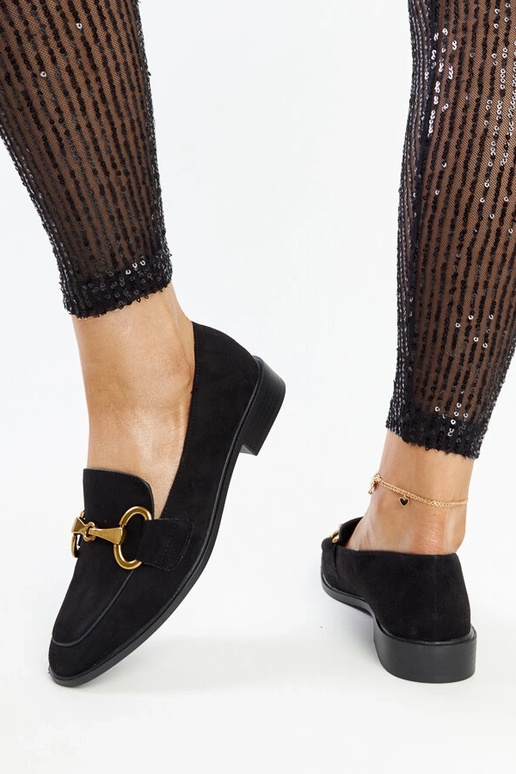 Silver loafers Ilana