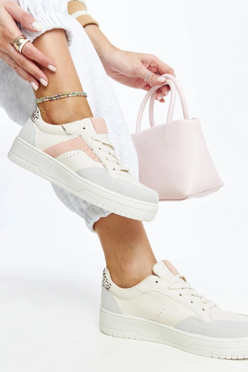 White trainers Justar