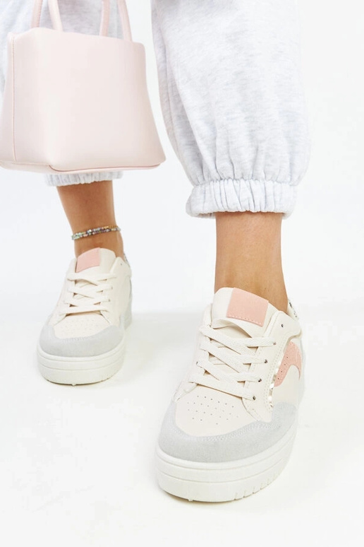 White trainers Justar