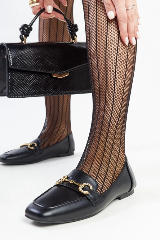 Silver loafers Ilana