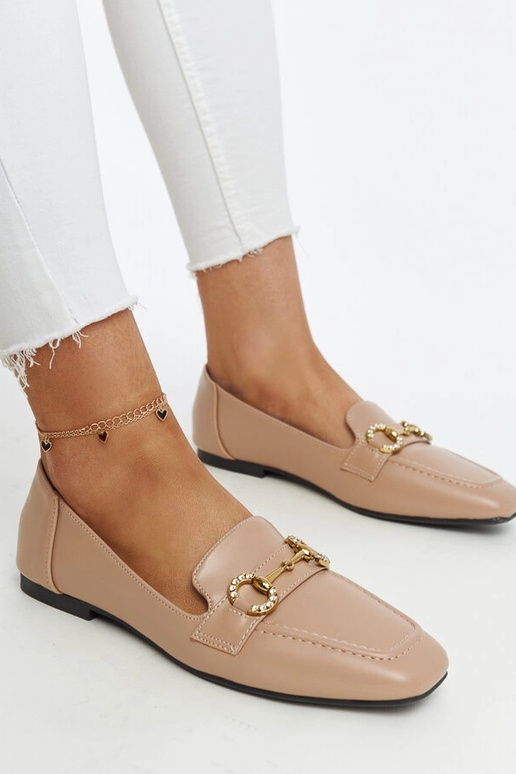 Silver loafers Ilana