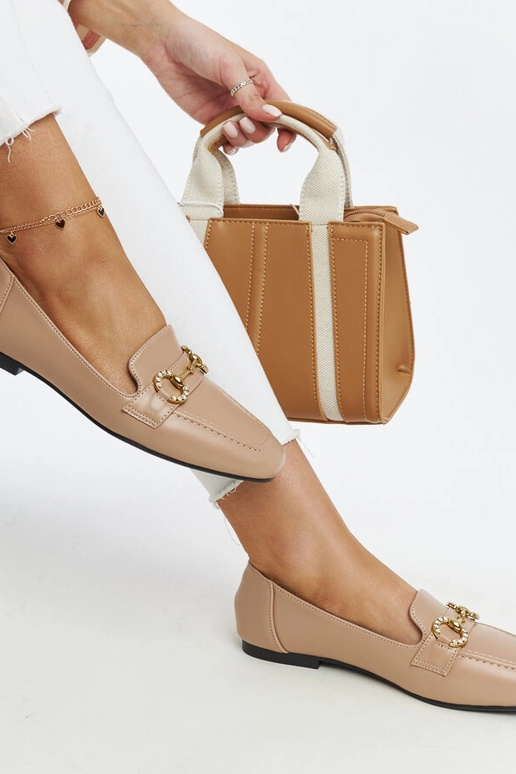 Silver loafers Ilana