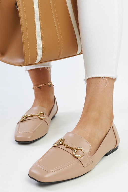 Silver loafers Ilana