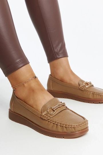 Silver loafers Ilana