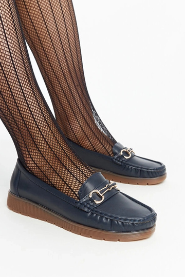 Silver loafers Ilana