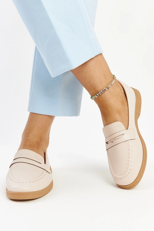 Silver loafers Ilana