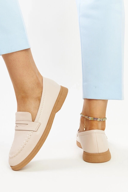 Silver loafers Ilana