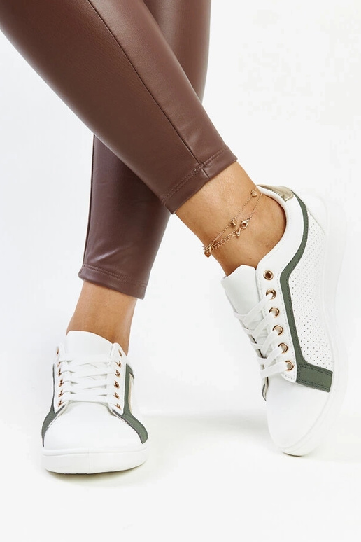 White trainers Justar